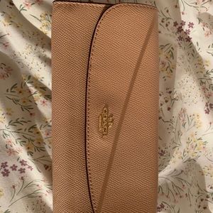 Oversized dust pink wallet